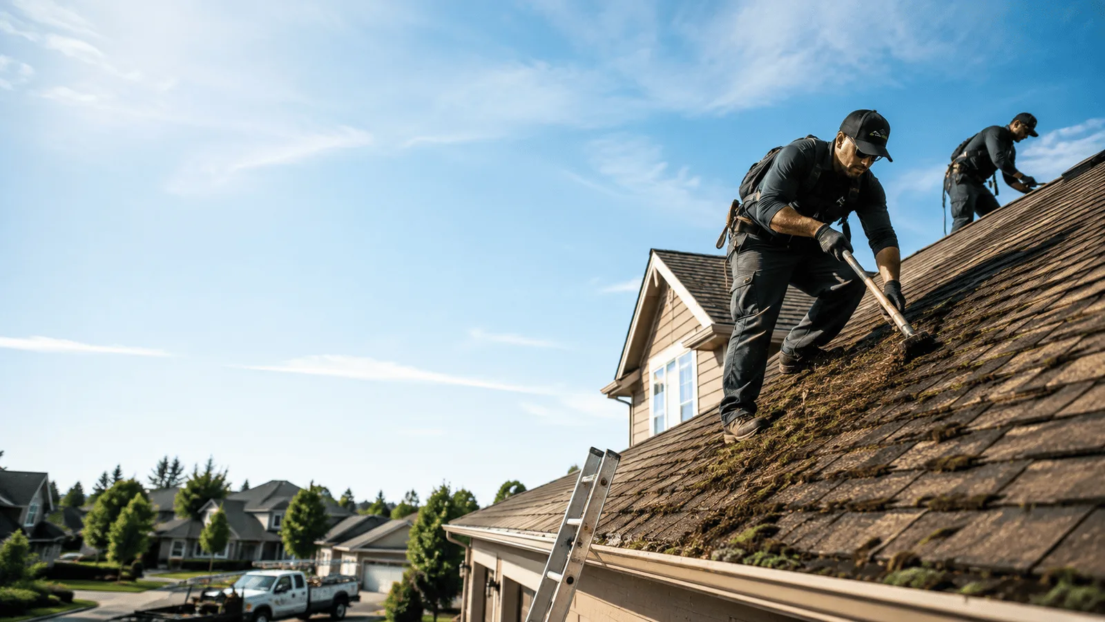 Roof Moss Removal in Grand Tower, IL near me